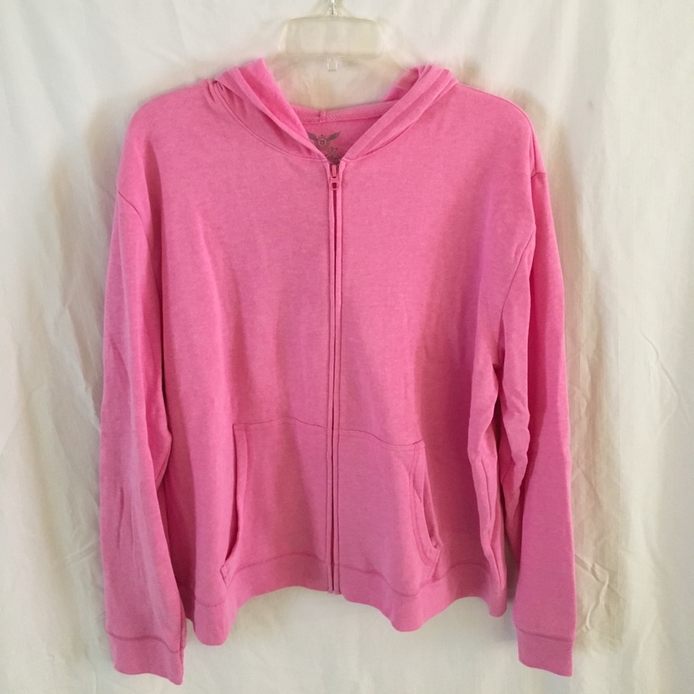 Pink hoodie
